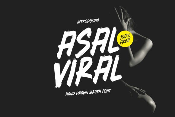 Asal Viral Font for Creative Campaigns