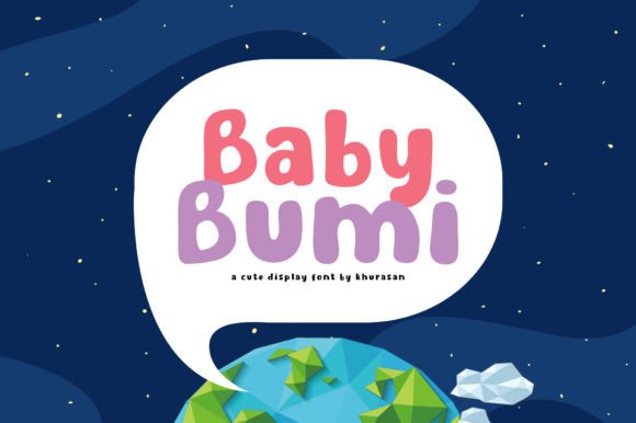 Baby Bumi Font for Business Branding