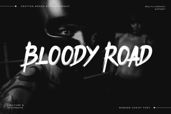 Bloody Road Font Review