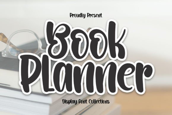 Book Planner Font for Creative Projects