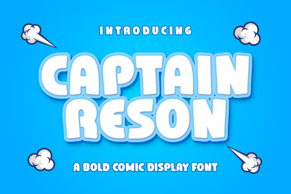 Captain Reson Font for Bold Branding