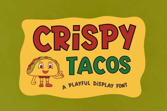 Crispy Tacos Font for Business Branding
