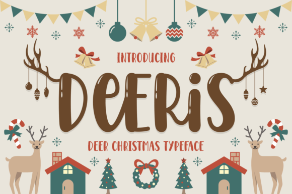 Deeris: A Festive Font for Business Branding