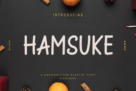 Hamsuke: A Handwritten Font for Creative Projects