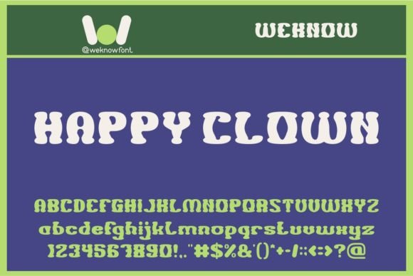 Happy Clown Font Review