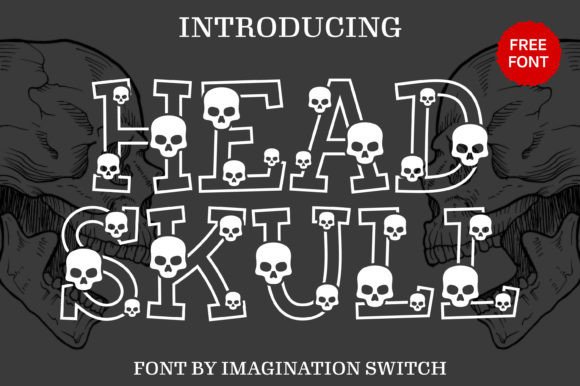 Head Skull Font Review