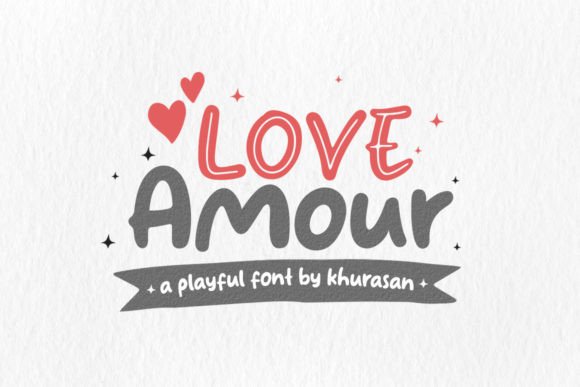 Love Amour Font for Bold Campaigns