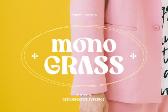 Mono Grass Font for Creative Projects