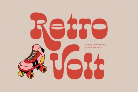 Retro Volt Font for Creative Makers