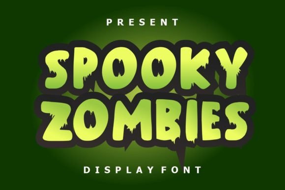 Spooky Zombies Font Review