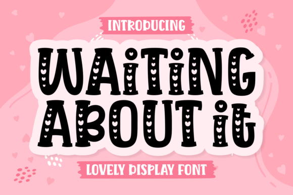 Waiting About It Font for Elegant Branding