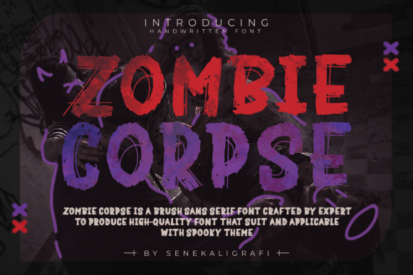 Zombie Corpse Font for Bold Branding